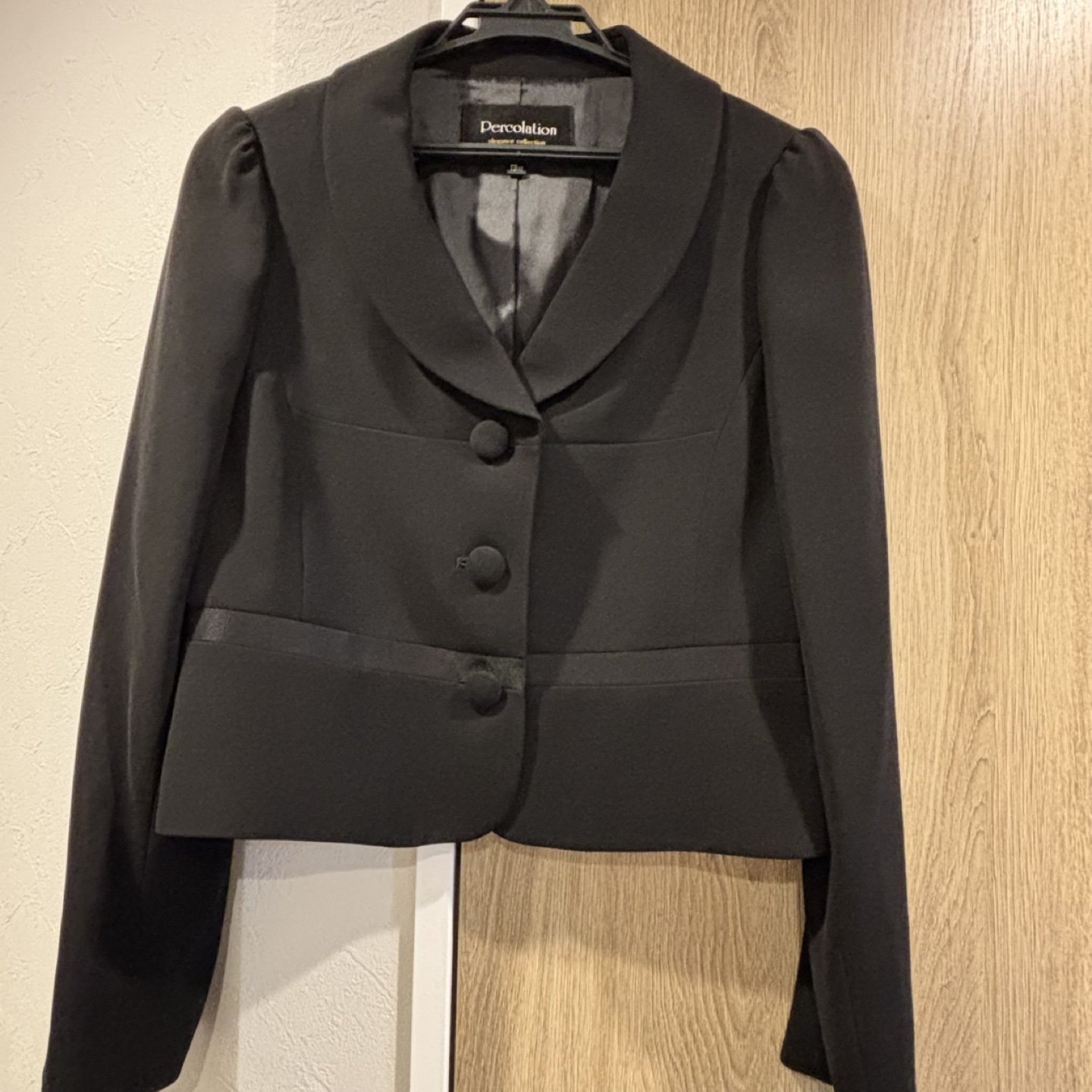 コナカ　Percolation  黒ジャケット　13号　喪服