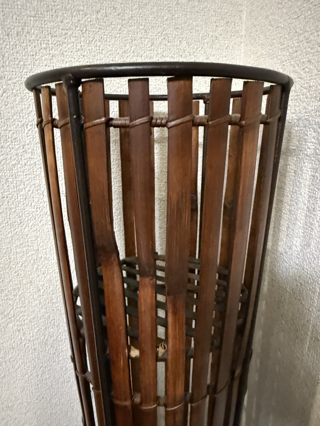 バンブー製プランター置き　高さ120センチの写真3枚目