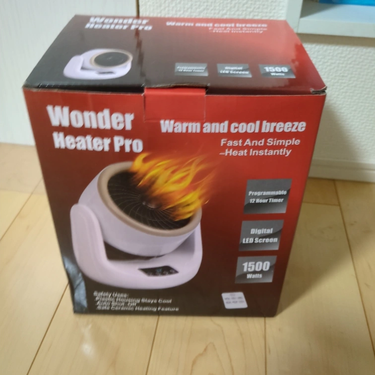 Wonder Heater Pro 1500W セラミックヒーター