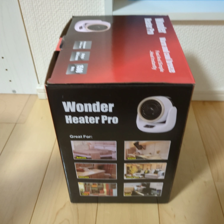 Wonder Heater Pro 1500W セラミックヒーターの写真2枚目