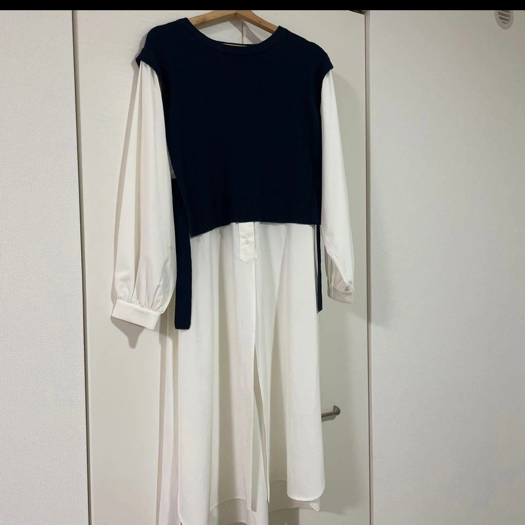 Bou Jeloud ニットベストワンピース
