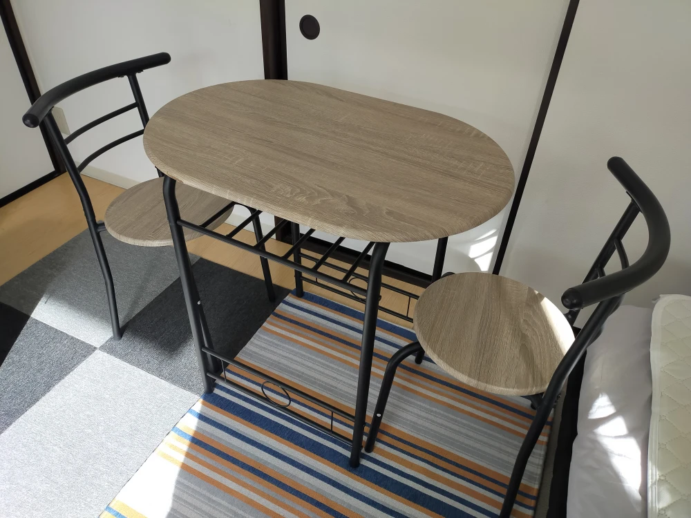 美品　モーニング　カフェテーブル　コンパクト