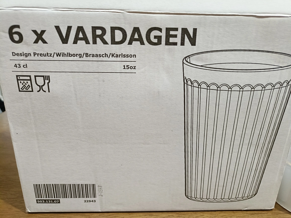 Ikea グラス 2個