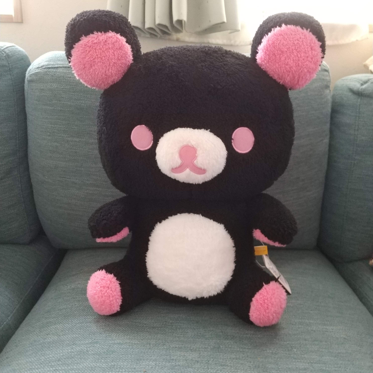 リラックマ 黒ぬいぐるみ 約40cm