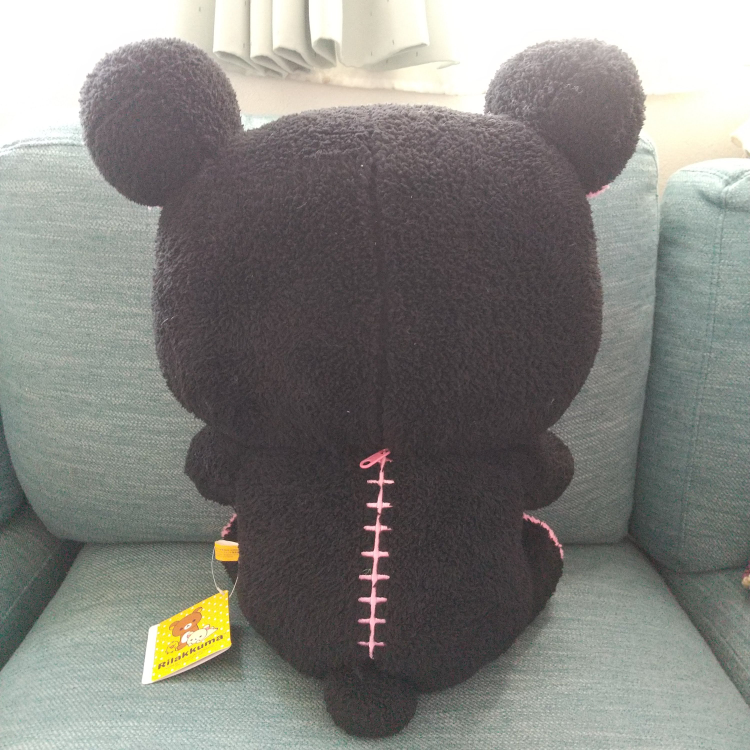 リラックマ 黒ぬいぐるみ 約40cmの写真2枚目