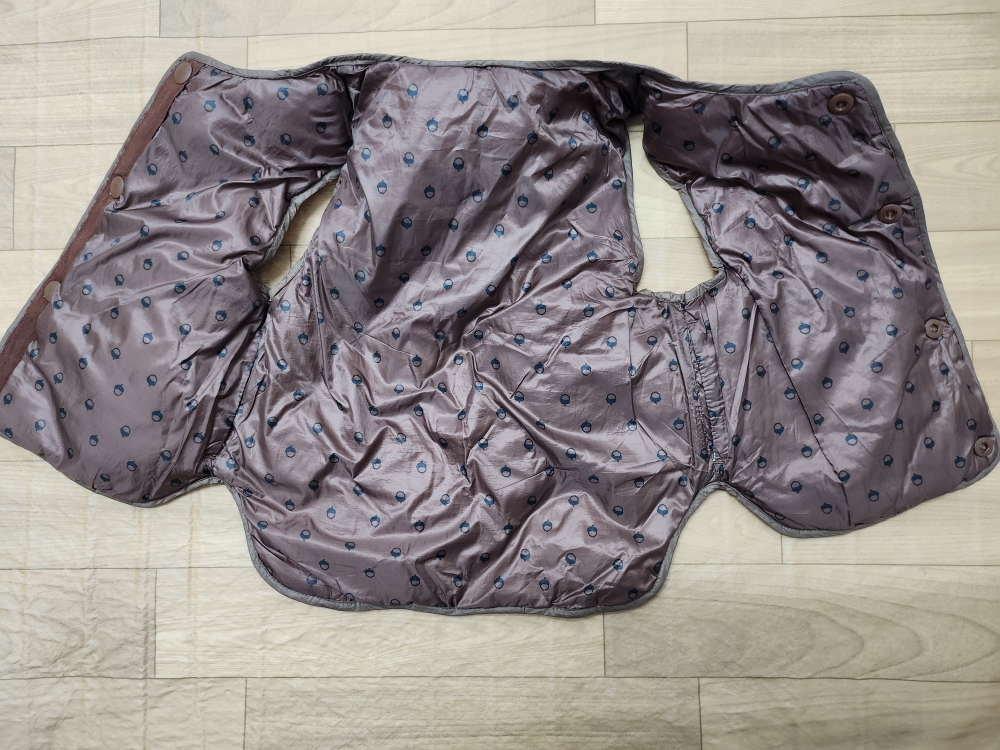 春秋用ベスト 100cm（リバーシブル）の写真2枚目