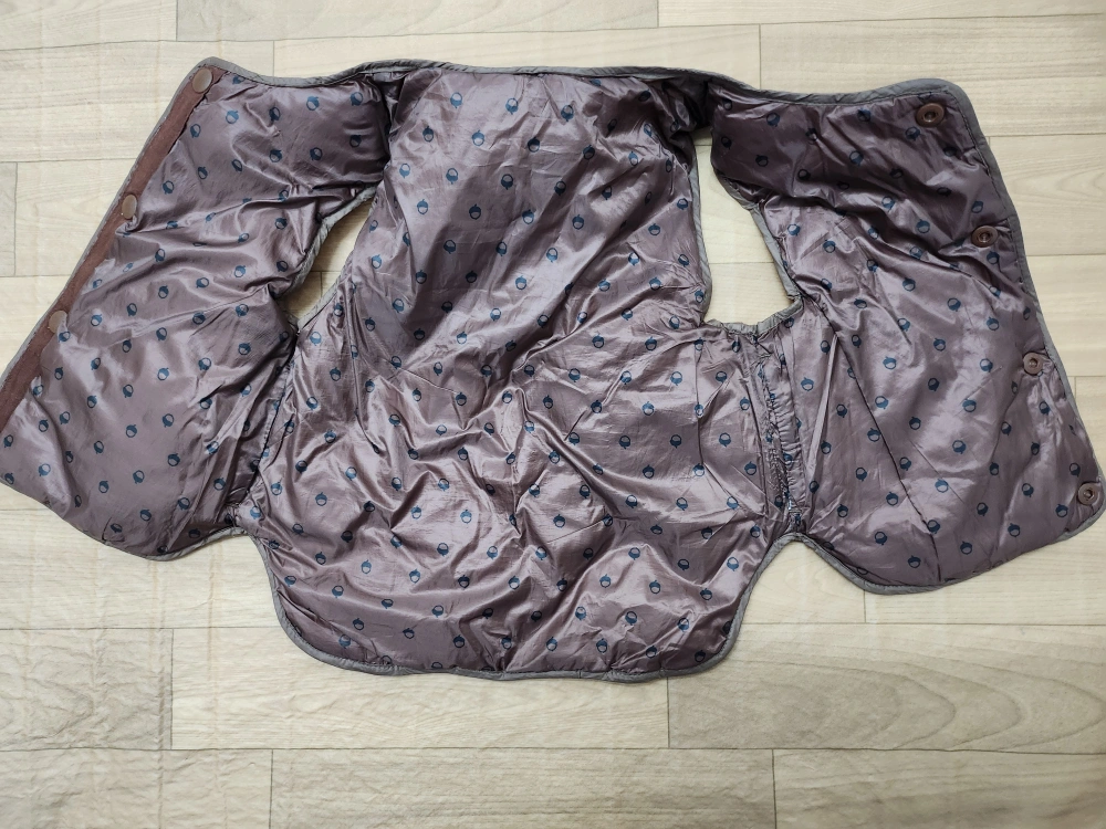 春秋用ベスト 100cm(リバーシブル)の写真2枚目