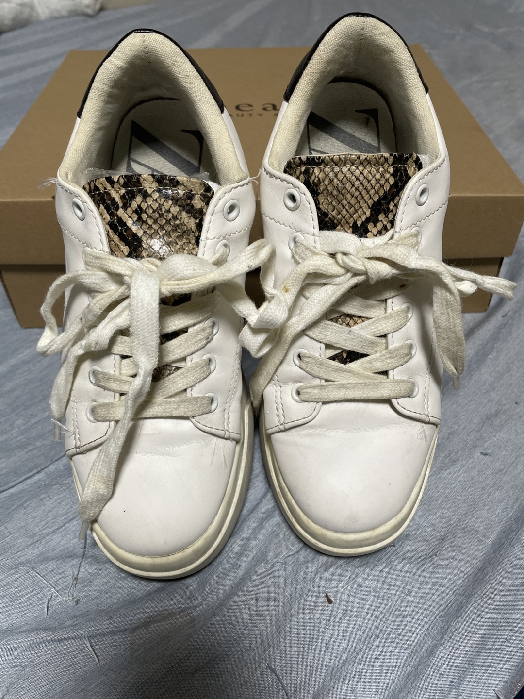ZARA 白厚底スニーカー 23.0cm