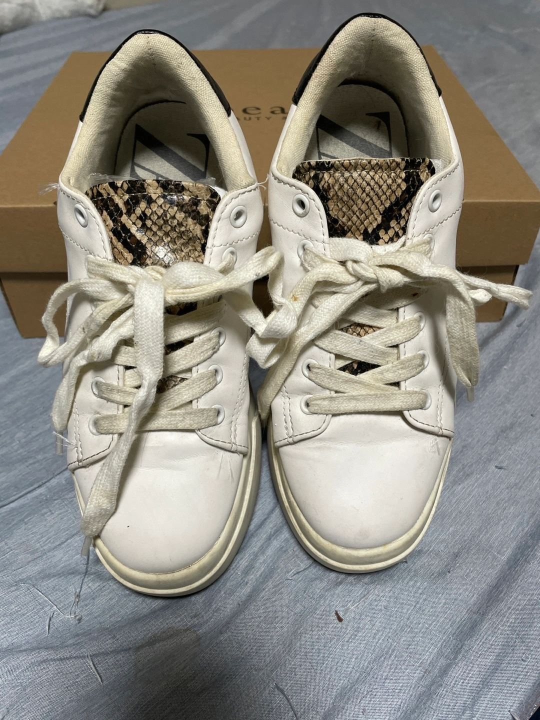 ZARA 白厚底スニーカー 23.0cm