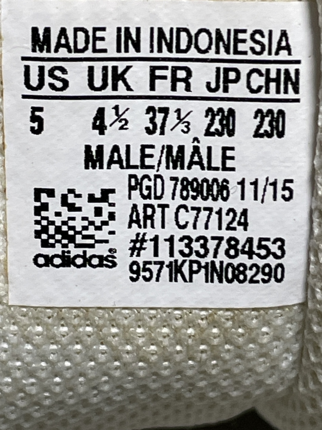 ZARA 白厚底スニーカー 23.0cmの写真3枚目