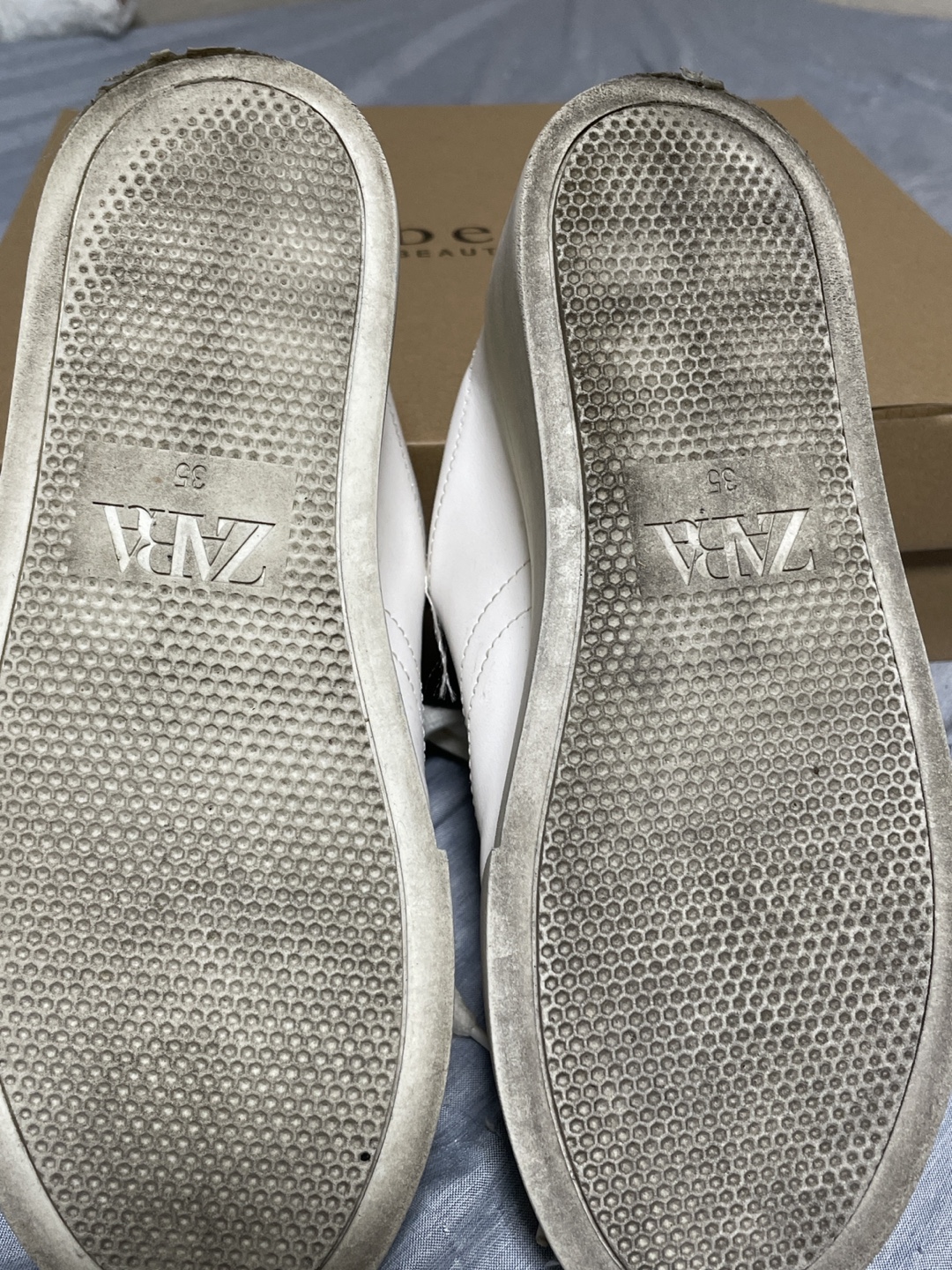 ZARA 白厚底スニーカー 23.0cmの写真4枚目