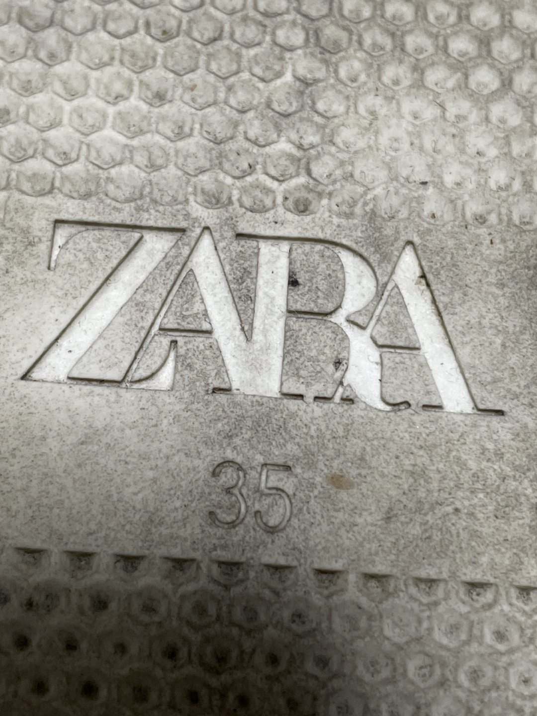 ZARA 白厚底スニーカー 23.0cmの写真5枚目