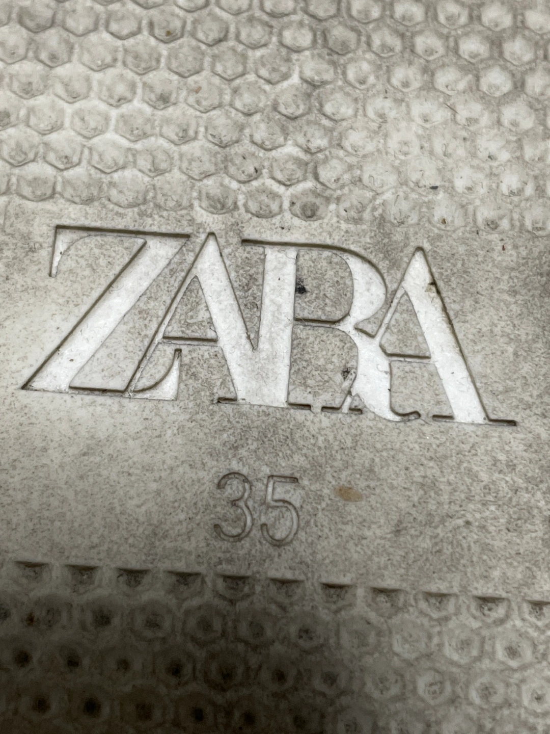 ZARA 白厚底スニーカー 23.0cmの写真5枚目