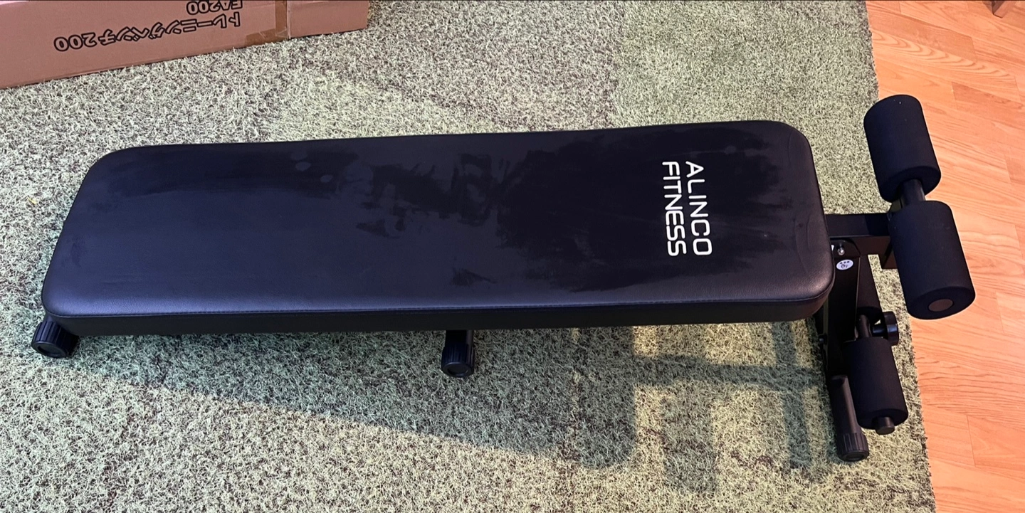 46 美品 トレーニングベンチ200 FA200 (アルインコ株式会社)