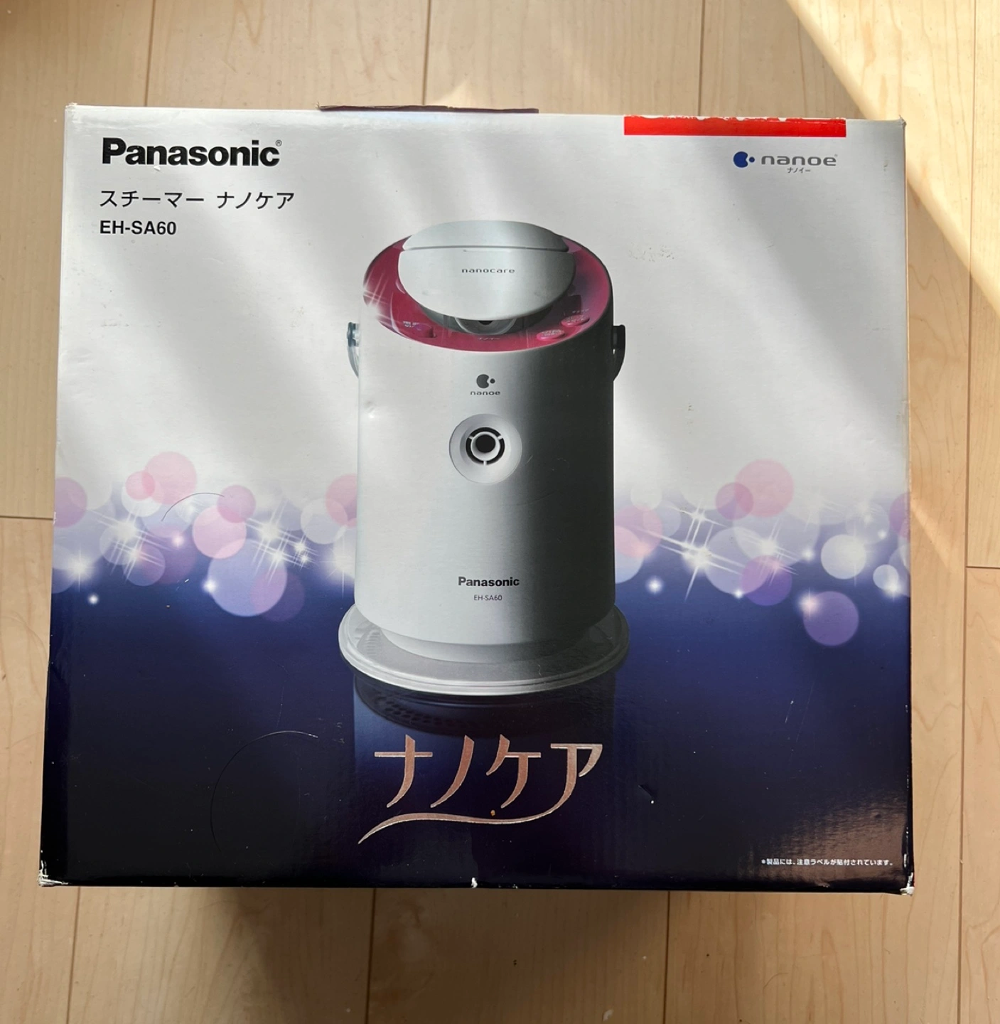 82 Panasonic スチーマー ナノケア EH-SA60 ナノイー