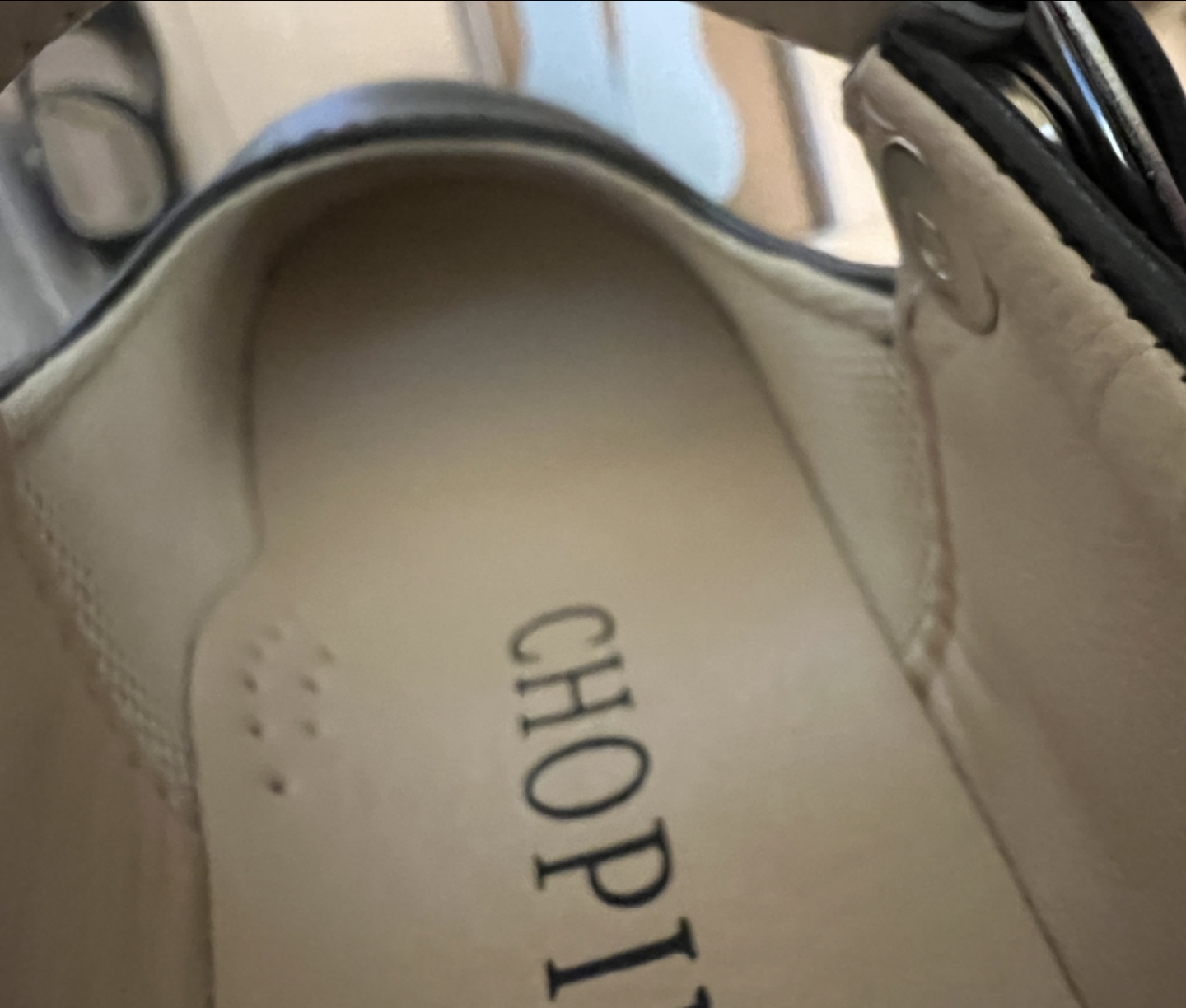 84  CHOPIN 黒 ブラックフォーマルシューズ 17.0cmの写真5枚目