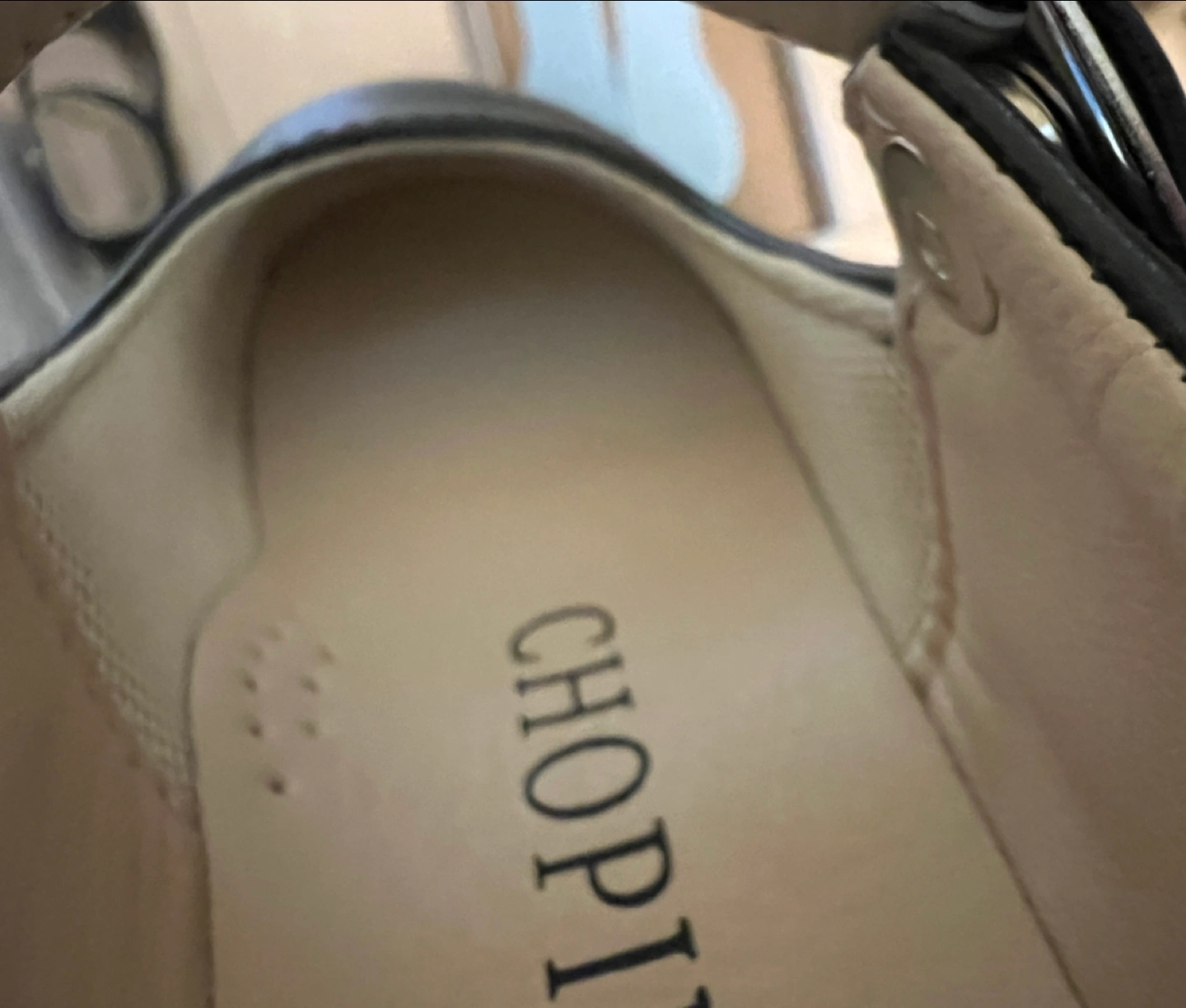 84 CHOPIN 黒 ブラックフォーマルシューズ 17.0cmの写真5枚目