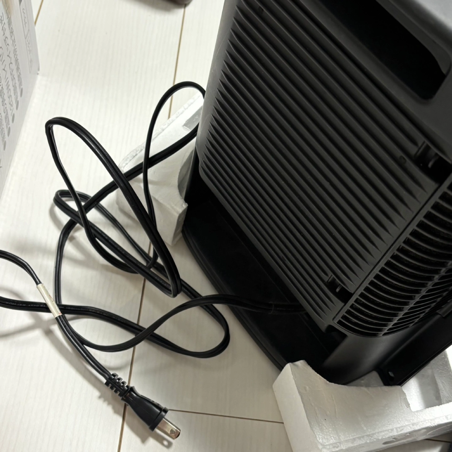 セラミックファンヒーター DF-J121の写真2枚目