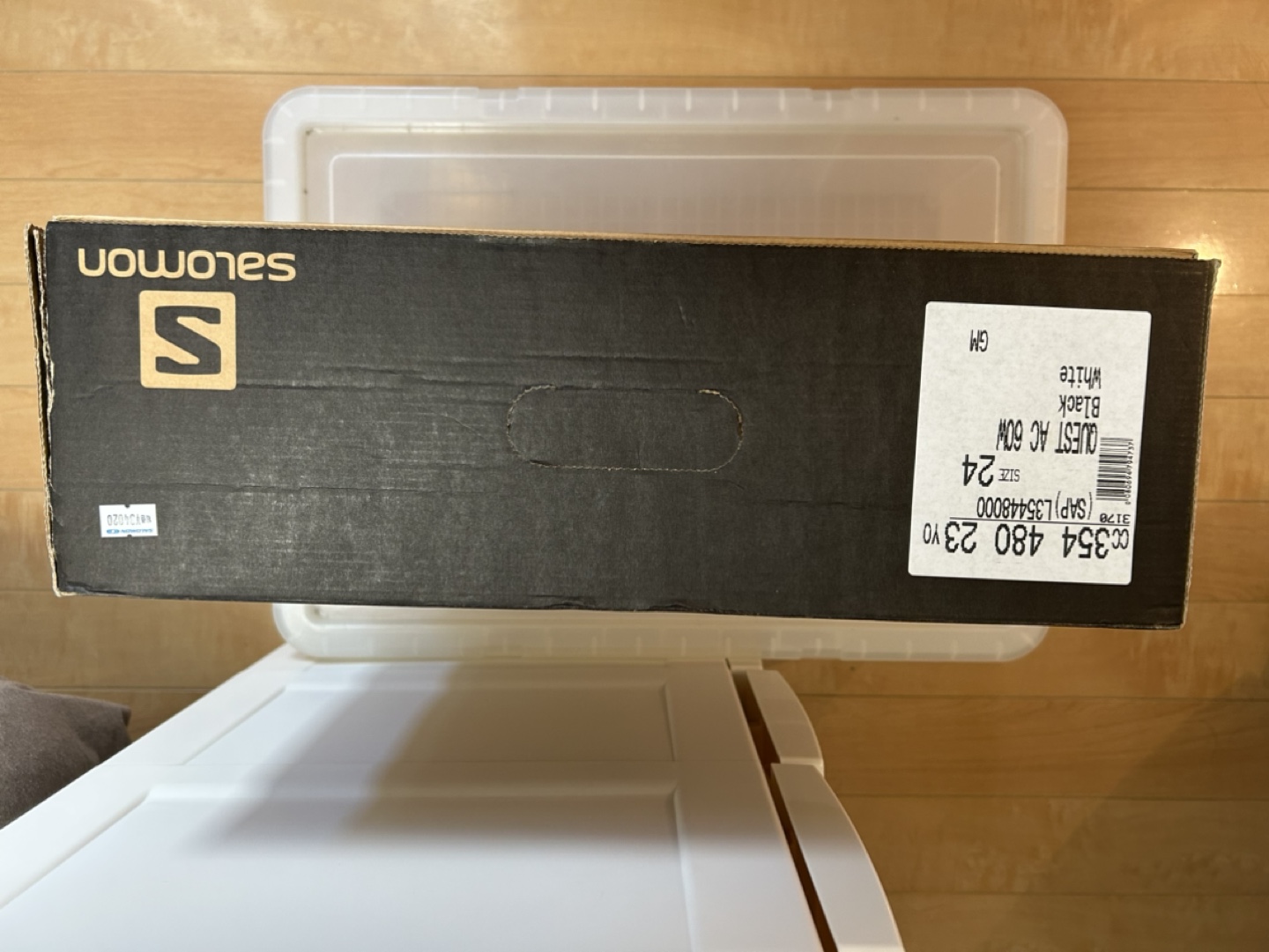 salomon スキーブーツ 23.5センチ サロモンの写真4枚目