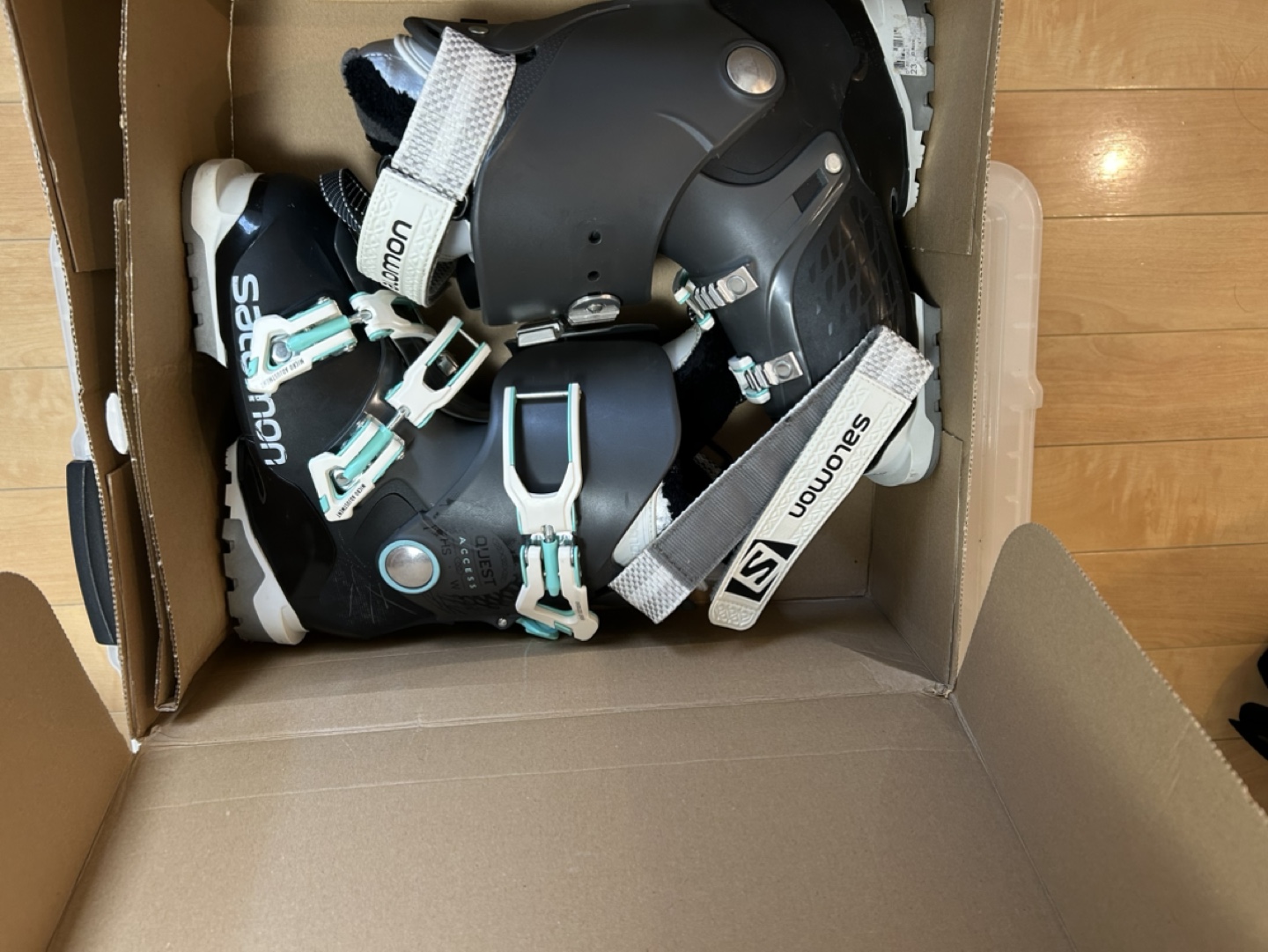 salomon スキーブーツ 23.5センチ サロモンの写真3枚目