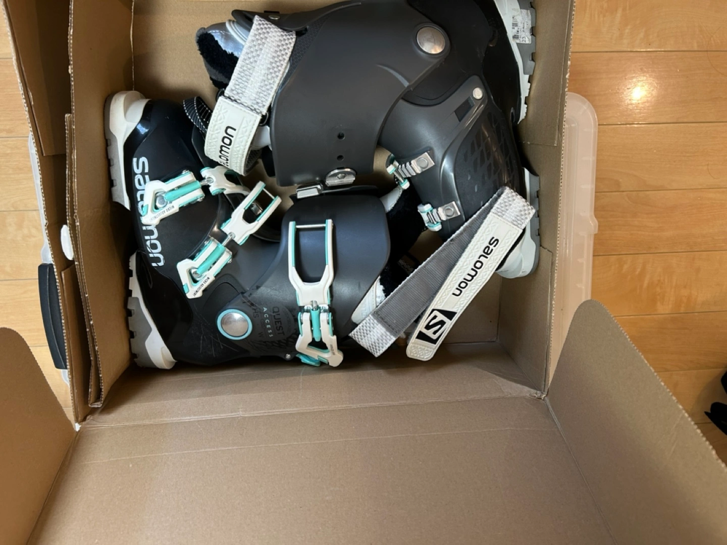 salomon スキーブーツ 23.5センチ サロモンの写真3枚目
