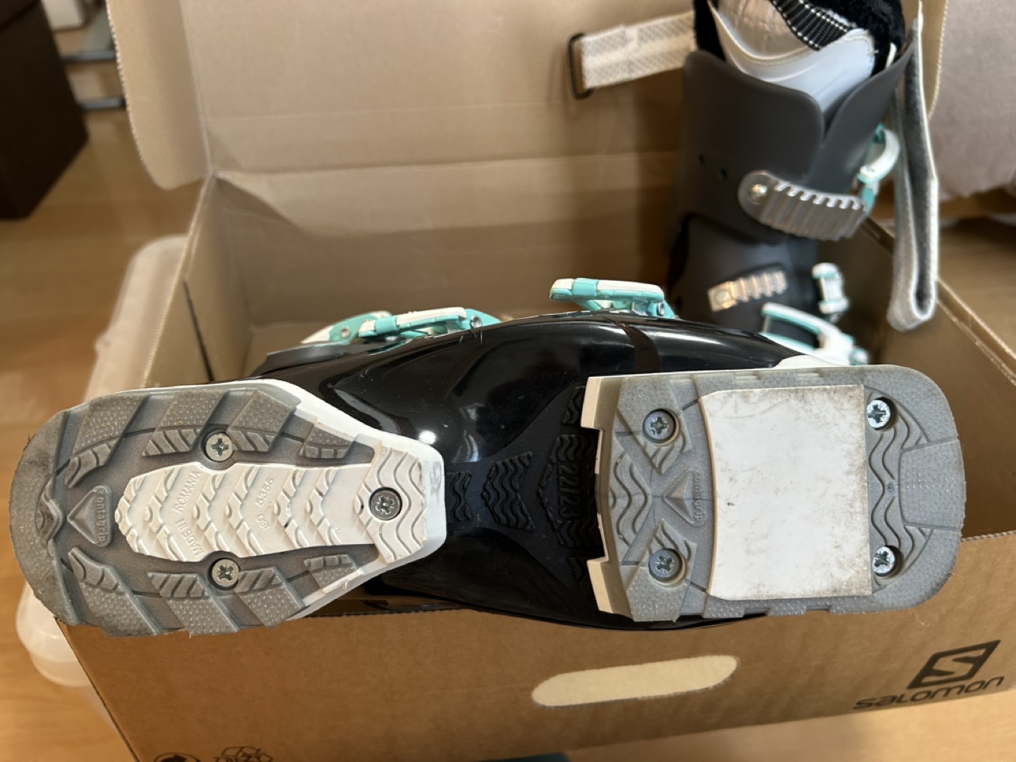salomon スキーブーツ 23.5センチ サロモンの写真6枚目