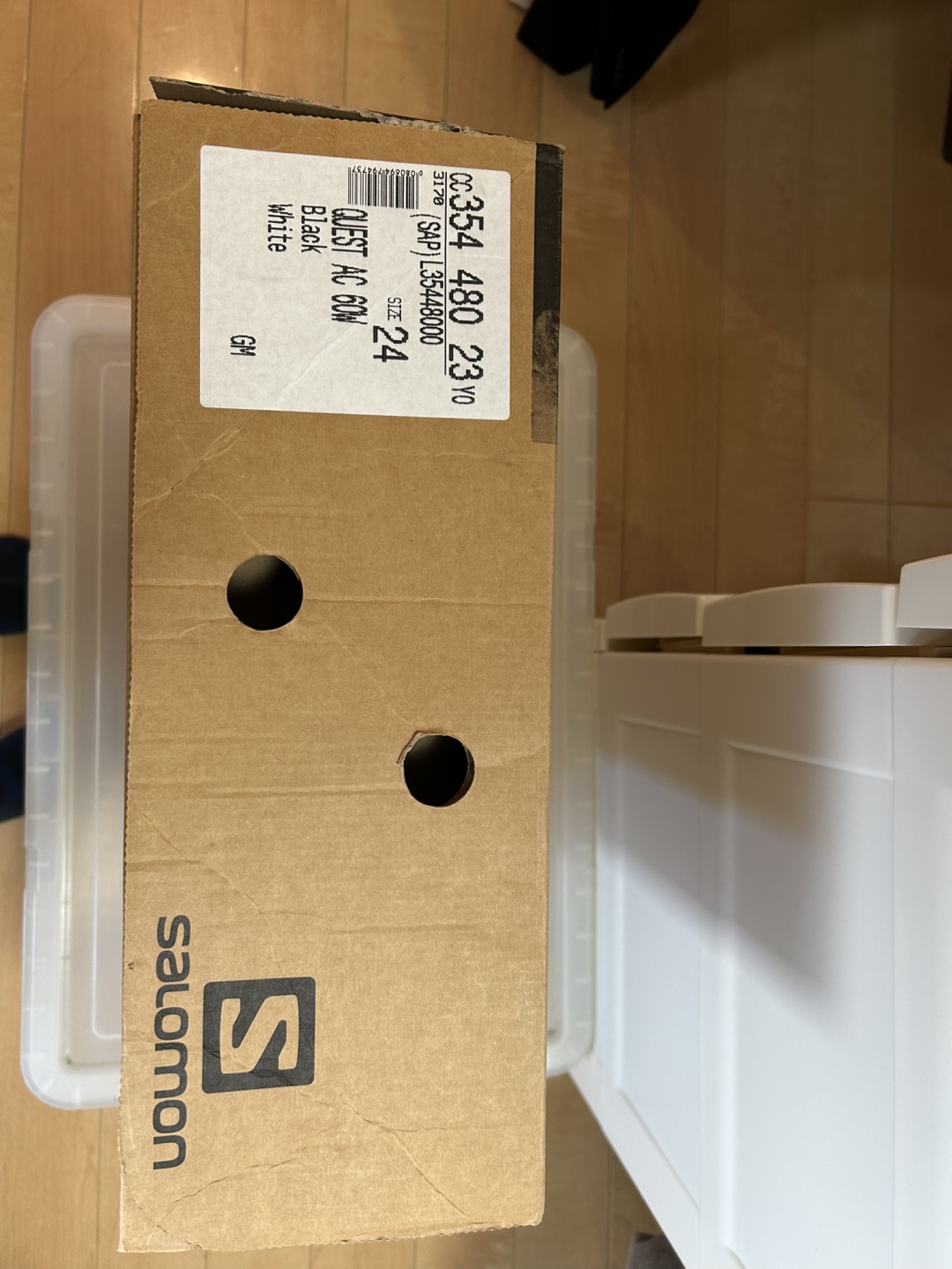 salomon スキーブーツ 23.5センチ サロモンの写真5枚目