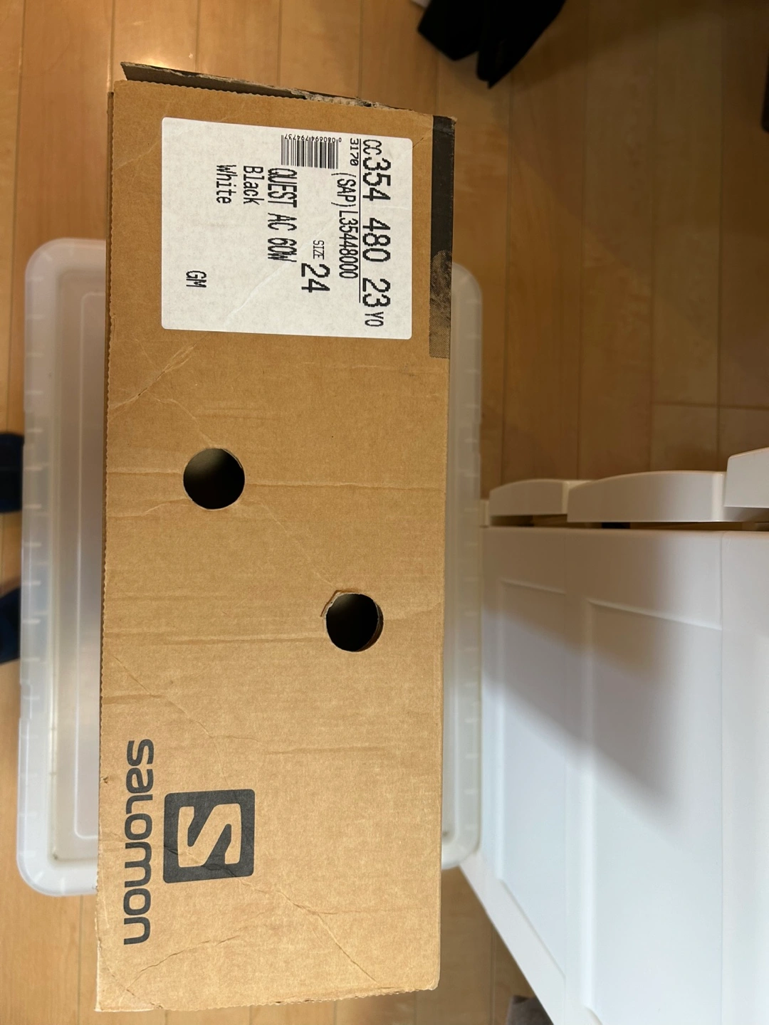 salomon スキーブーツ 23.5センチ サロモンの写真5枚目
