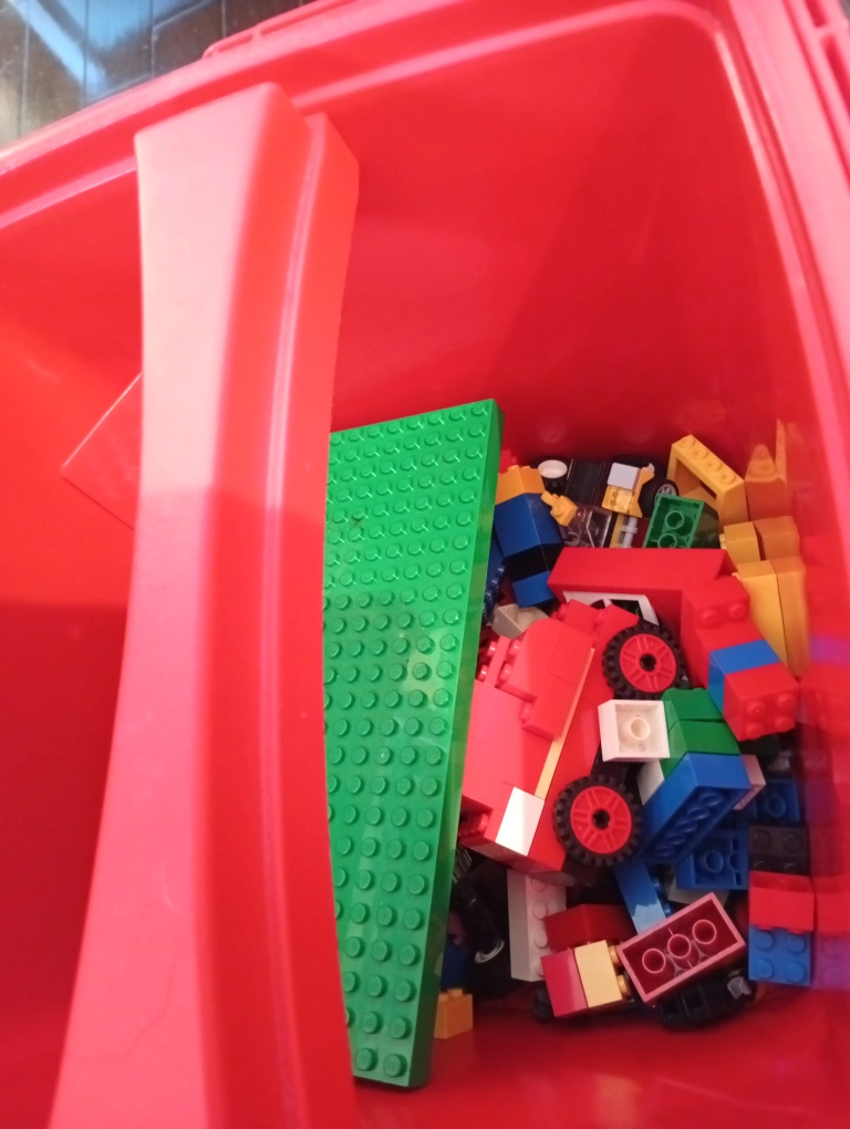 レゴ 赤バケツ 青バケツ LEGOの写真2枚目