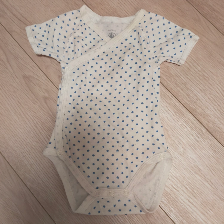 PETIT BATEAU ロンパース肌着 67cm 2枚セットの写真2枚目