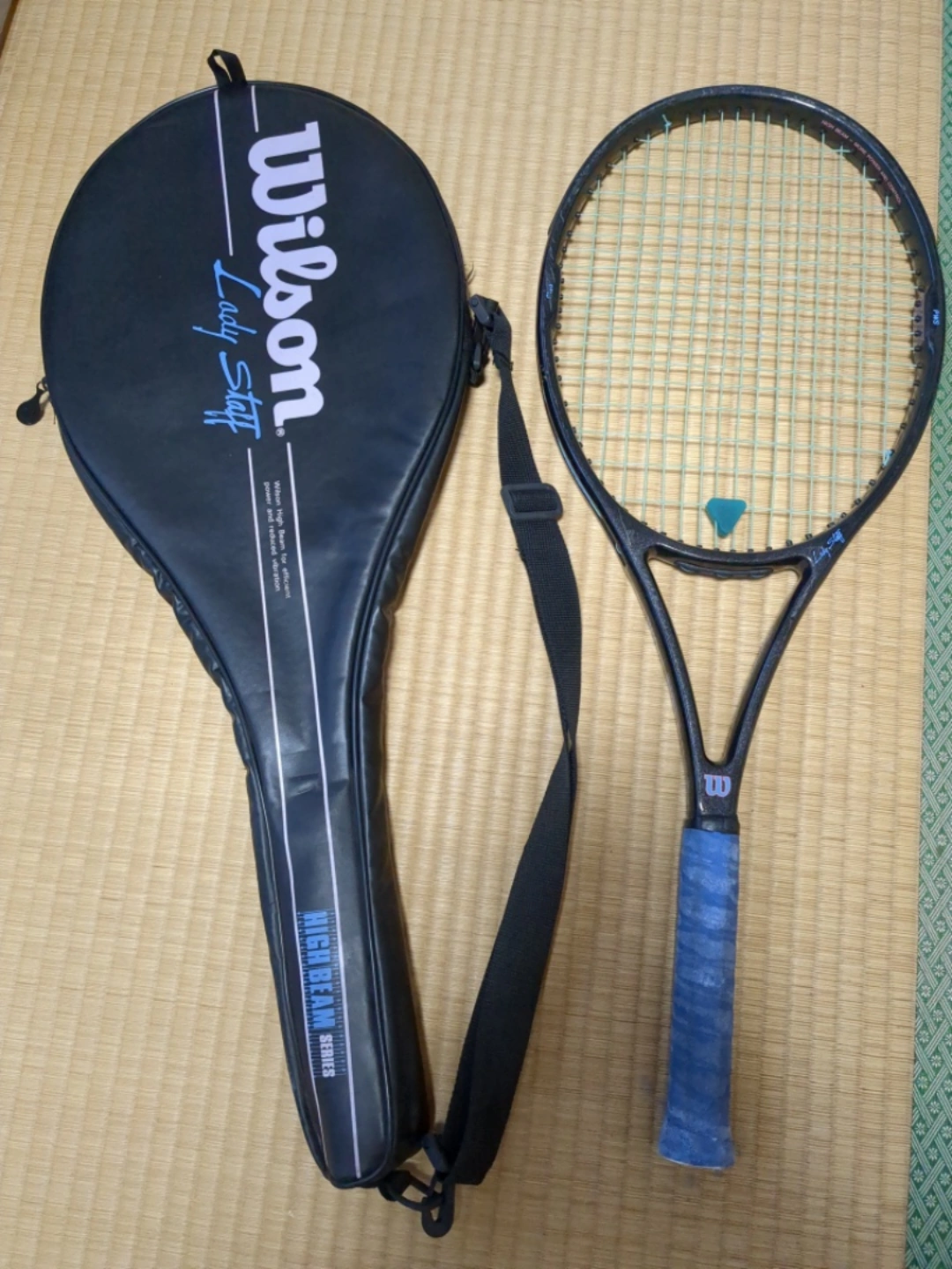 Wilson Lady Staff ラケット(ケース付き)の写真2枚目