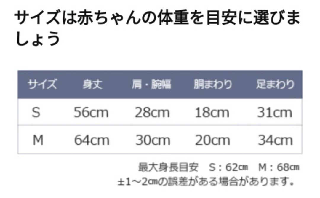 スワドル グレー Sサイズ(1-3ヶ月)の写真5枚目