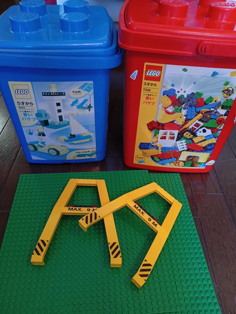 レゴ 赤バケツ 青バケツ LEGO