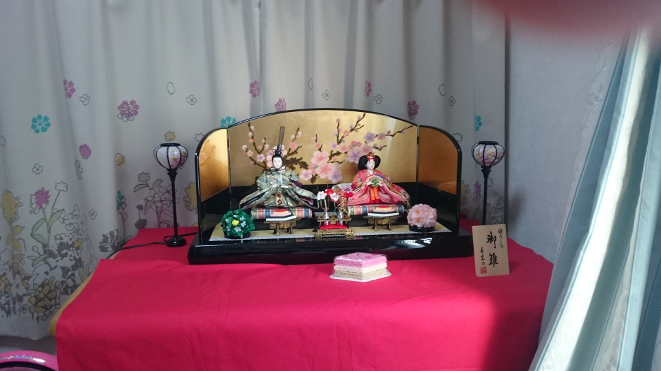 雛人形親王飾り