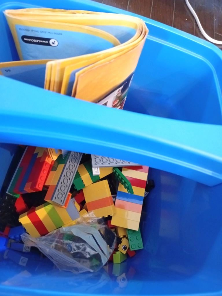 レゴ 赤バケツ 青バケツ LEGOの写真3枚目