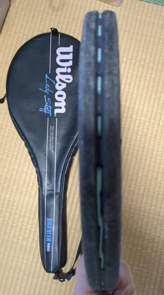 Wilson Lady Staff ラケット(ケース付き)の写真3枚目