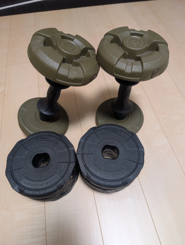 LEADING EDGE アームダンベル 10kg 2個セット