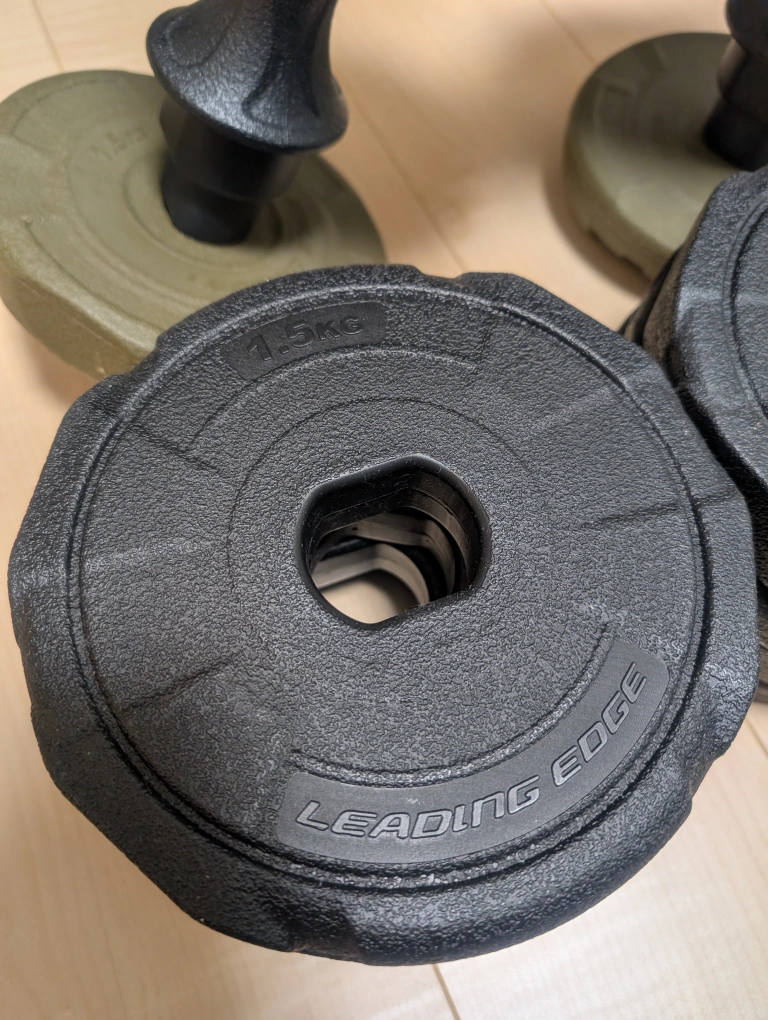 LEADING EDGE アームダンベル 10kg 2個セットの写真3枚目