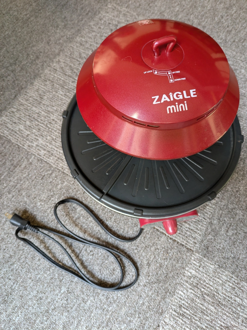ZAIGLE mini ホットプレートの写真2枚目
