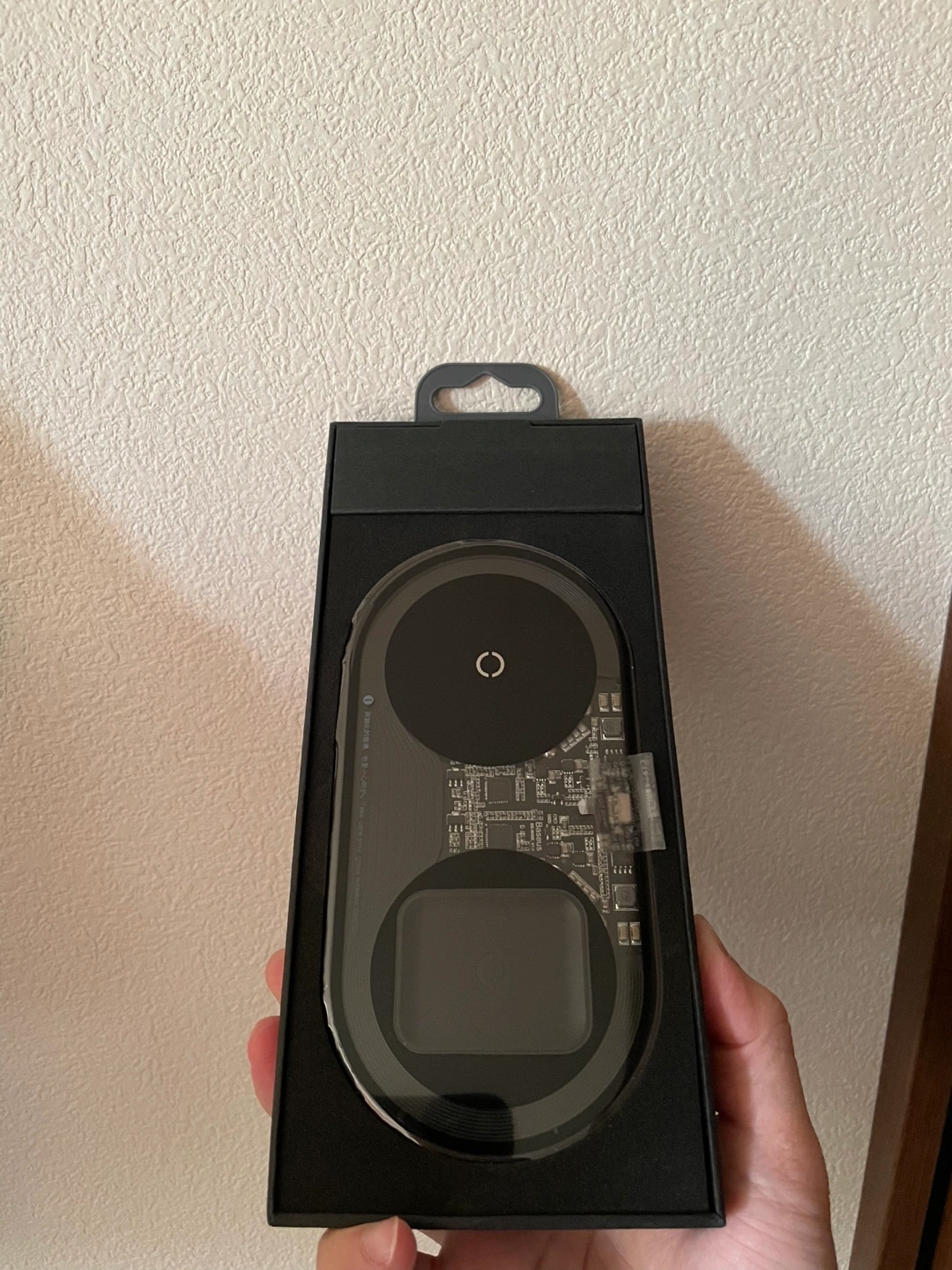 【ほぼ未使用】Baseus Simple 2in1 Wireless Charger USB-C 透明モデルの写真2枚目