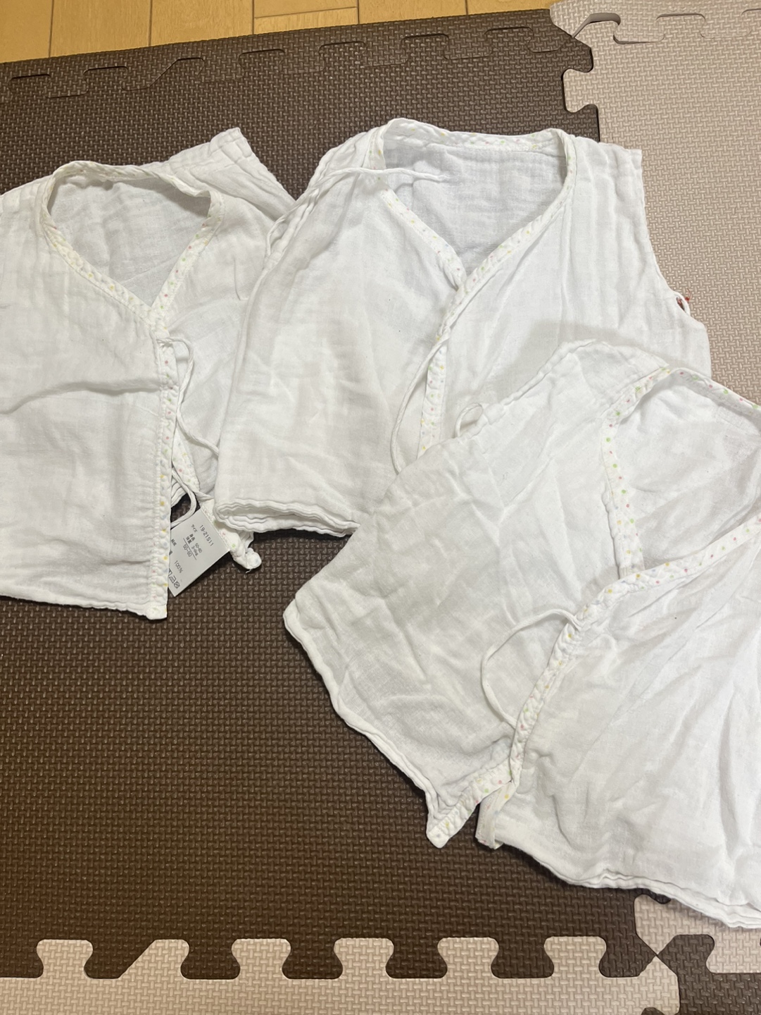 新生児　短肌着&長肌着8枚セットの写真4枚目