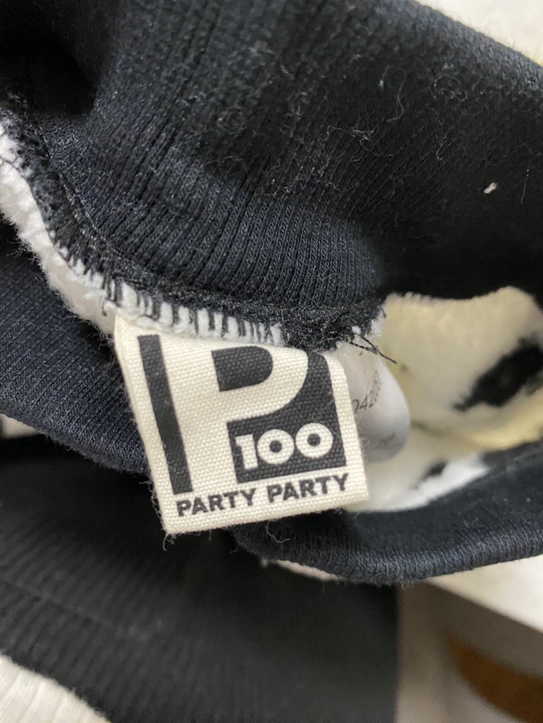 PARTY PARTY ダルメシアン柄パンツ 100サイズの写真4枚目