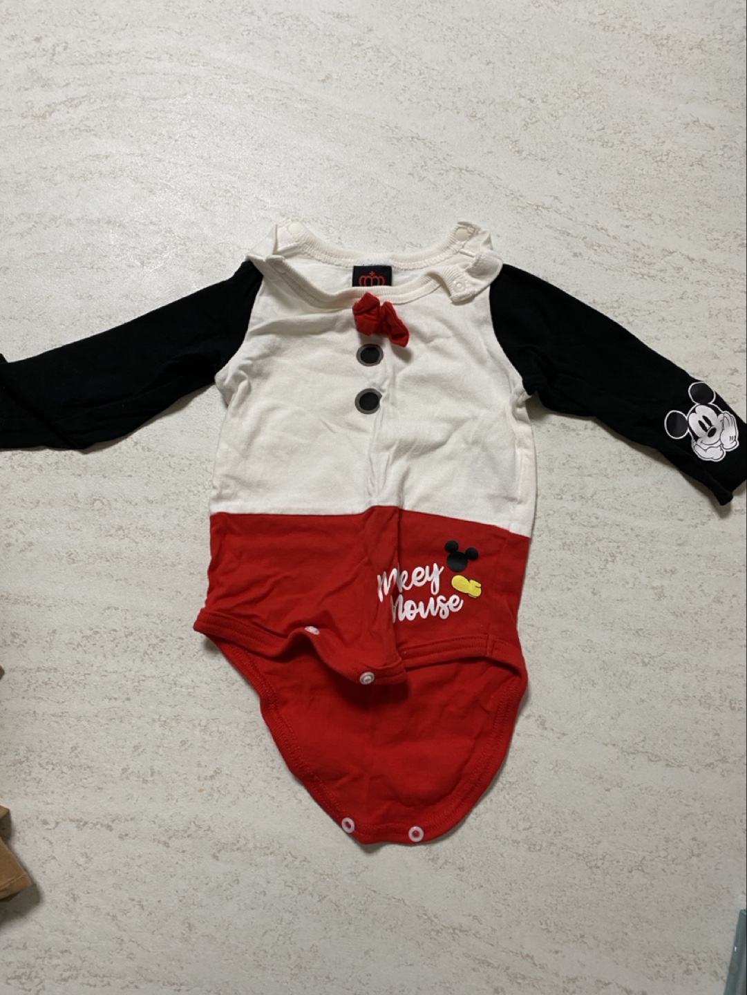 BABYDOLL ミッキーマウス ロンパース 70cm