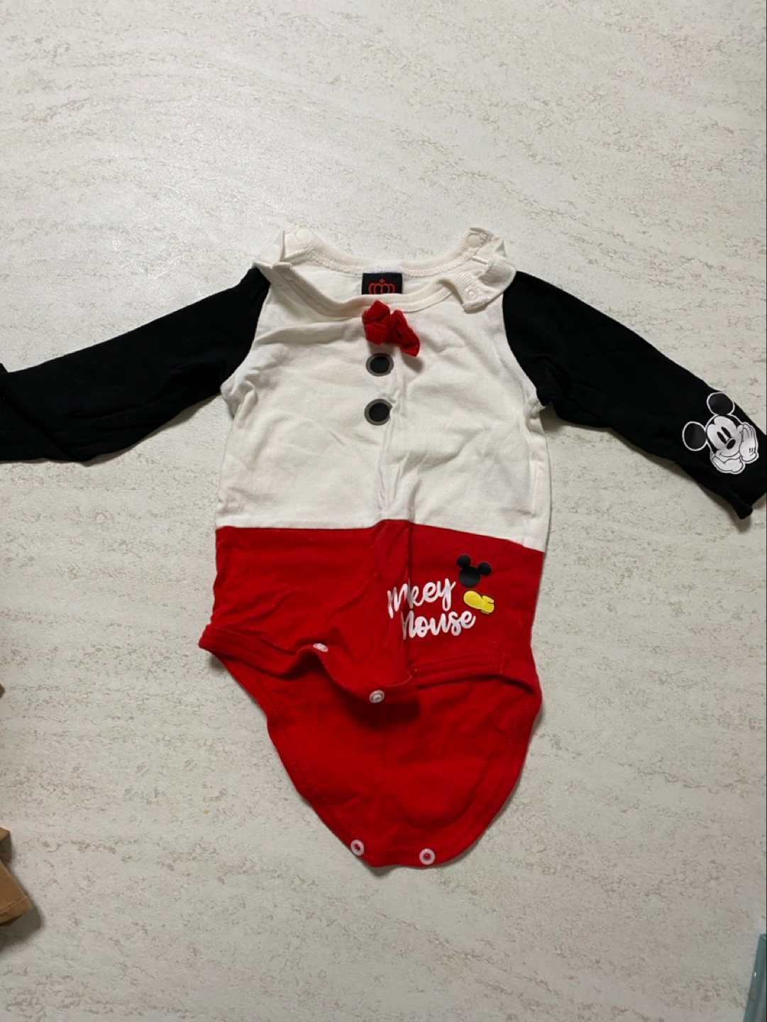 BABYDOLL ミッキーマウス ロンパース 70cm