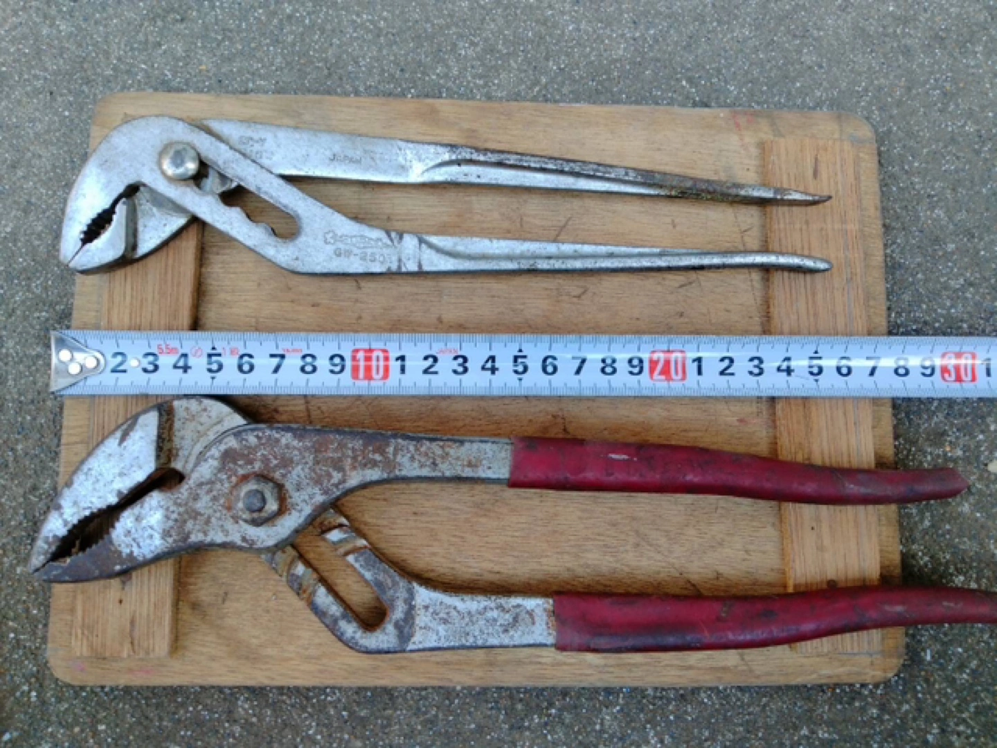 ウォーターポンププライヤー スパナ 工具 建築 水道工事 日曜大工 防災