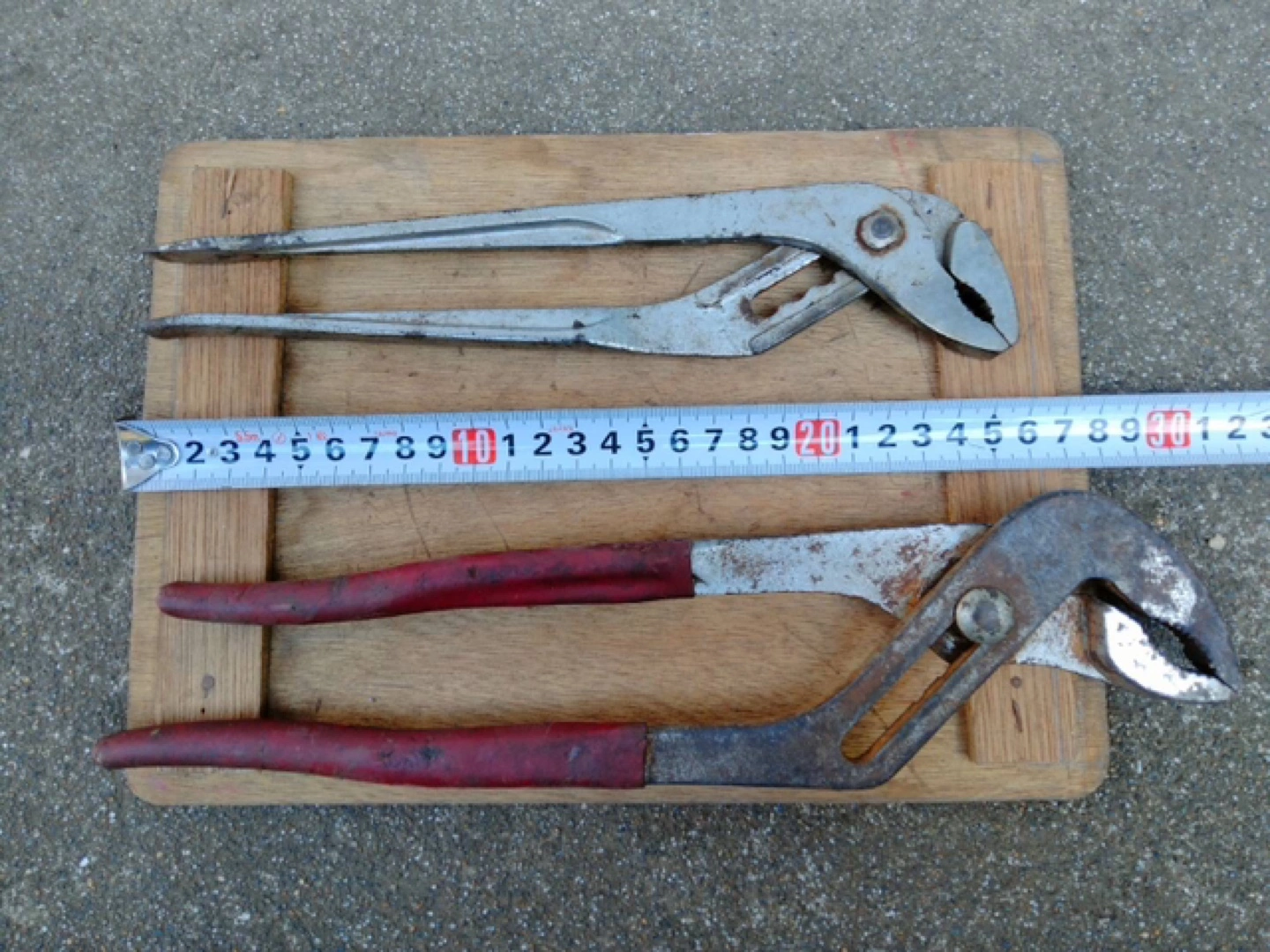 ウォーターポンププライヤー スパナ 工具 建築 水道工事 日曜大工 防災の写真2枚目