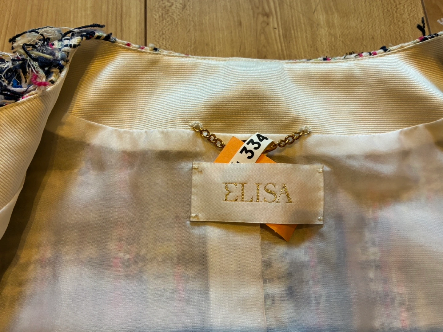 ツィードジャケットby Harrods Boutiqueの写真3枚目