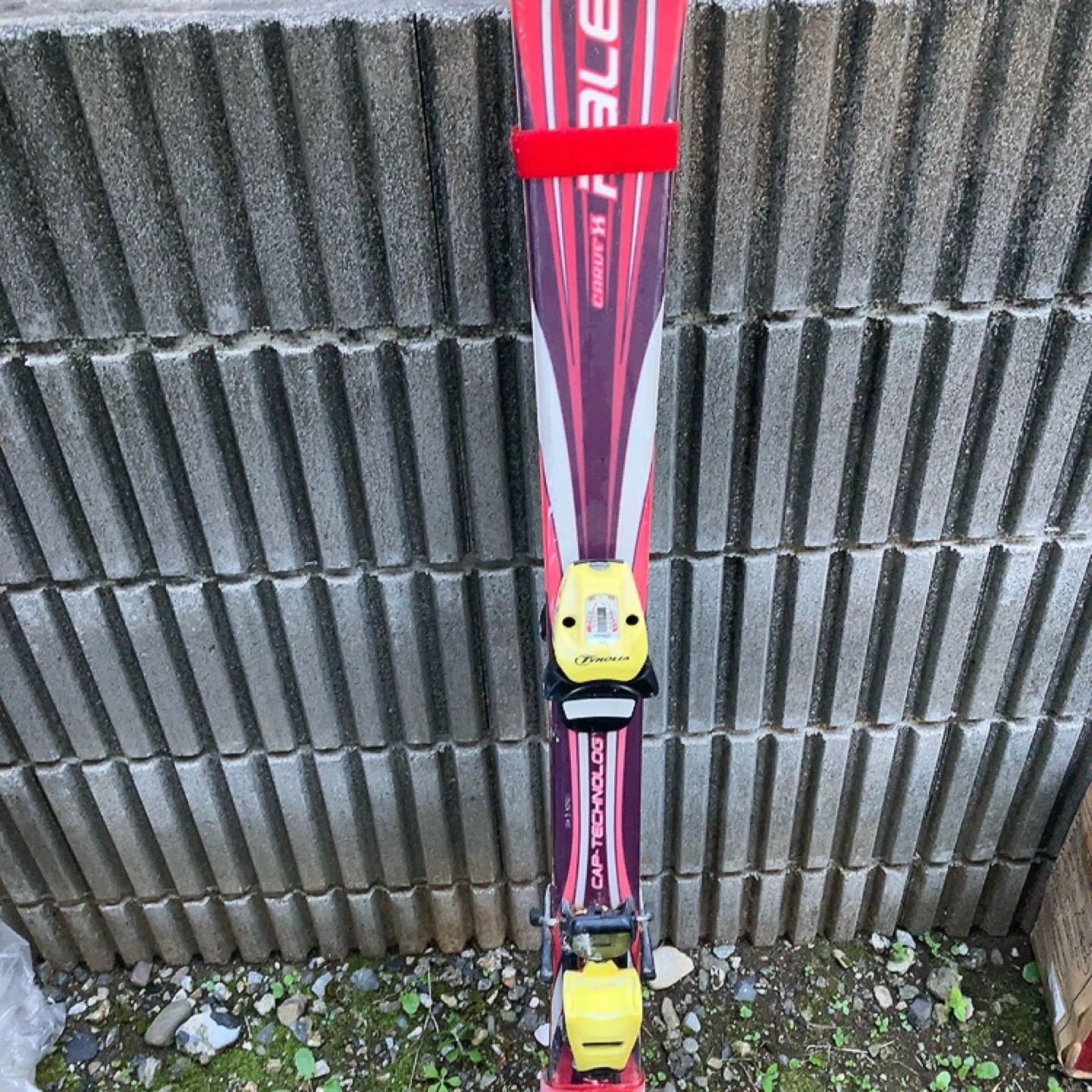110cm ROSSIGNOLジュニア ショートスキー板 中古の写真2枚目