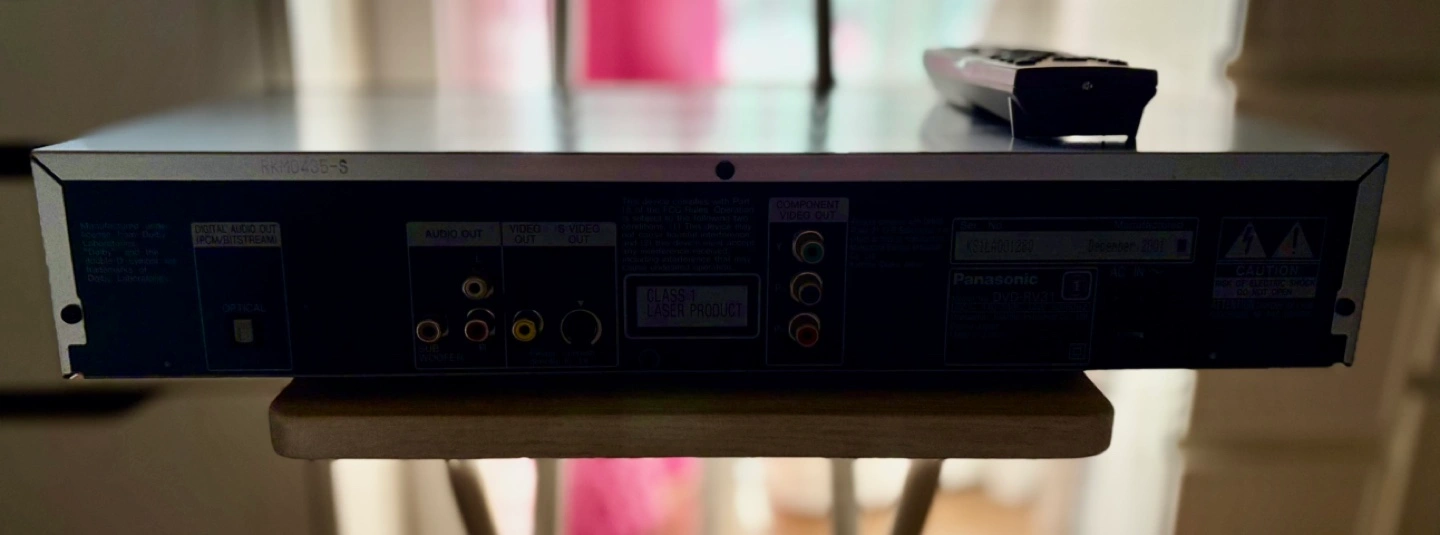 Panasonic DVDレコーダー アメリカ リージョンコード1(北米)の写真2枚目
