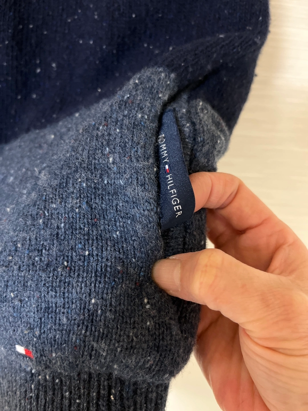 Tommy Hilfiger 中綿ニットベストの写真4枚目